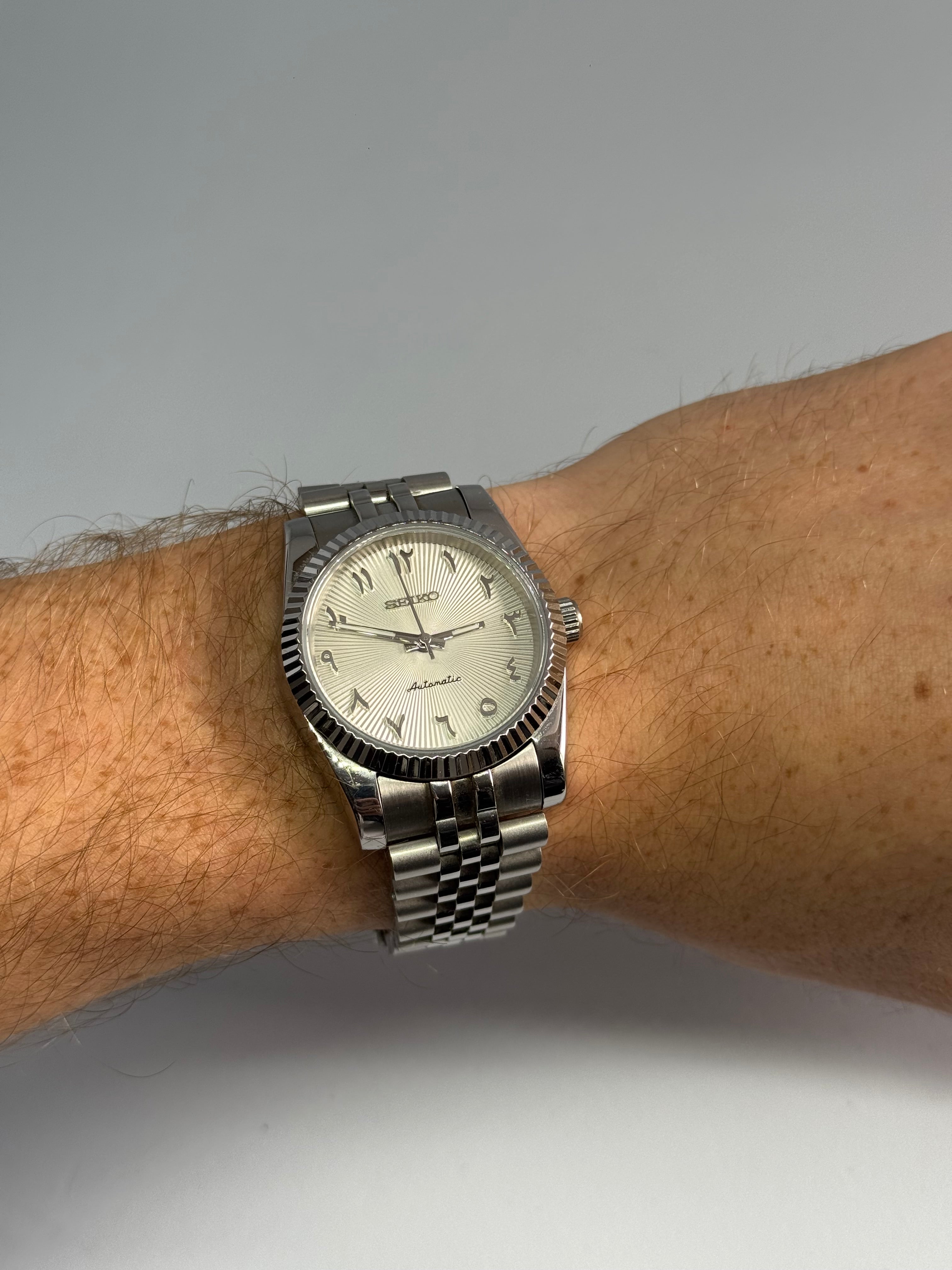 SharpJust Arabic Dial Blanche