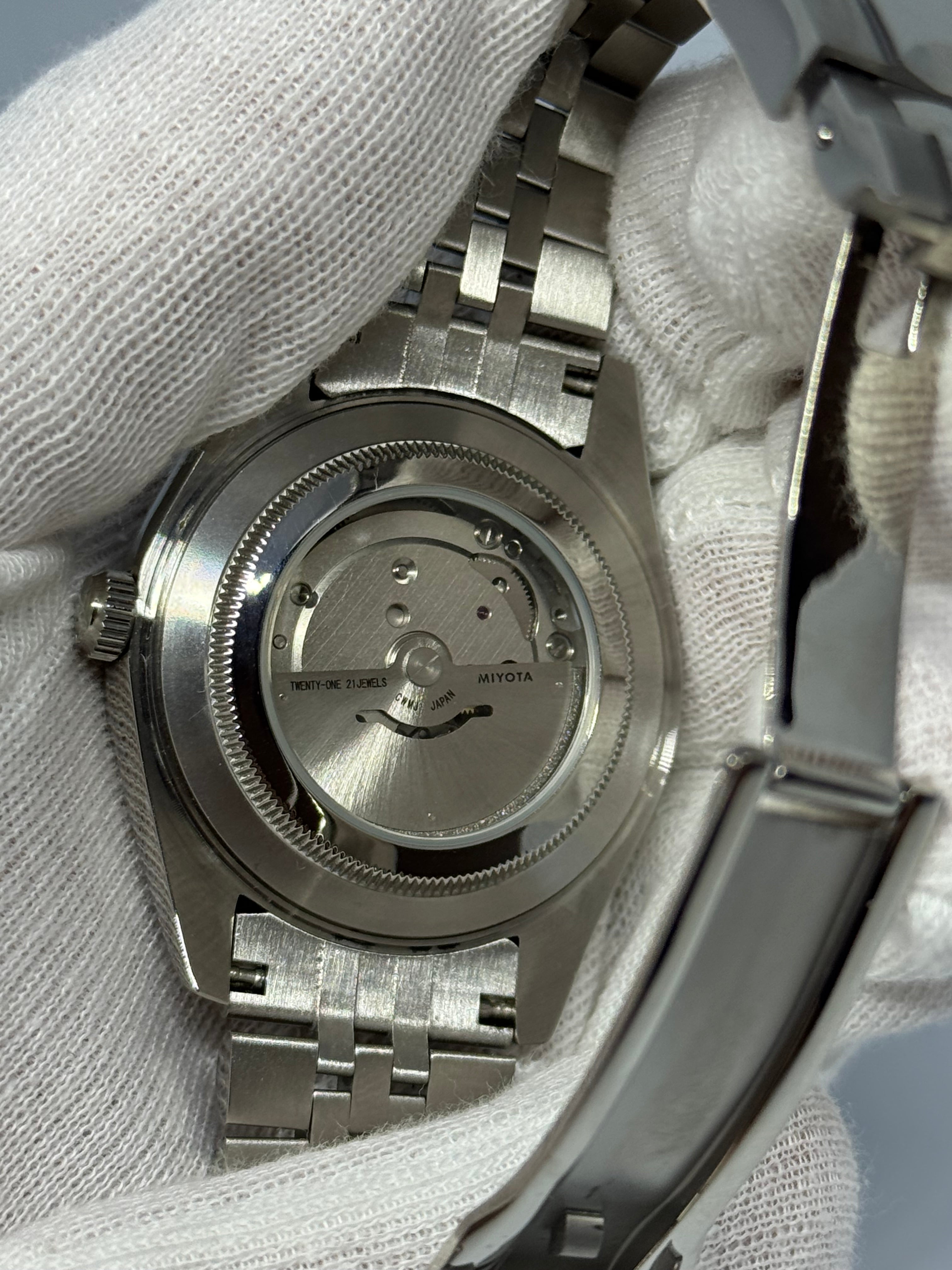 SharpDate Arabic Dial Rose Ornée Diamants