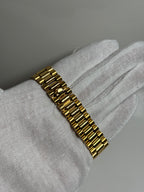 SharpDate Arabic Dial Full Gold