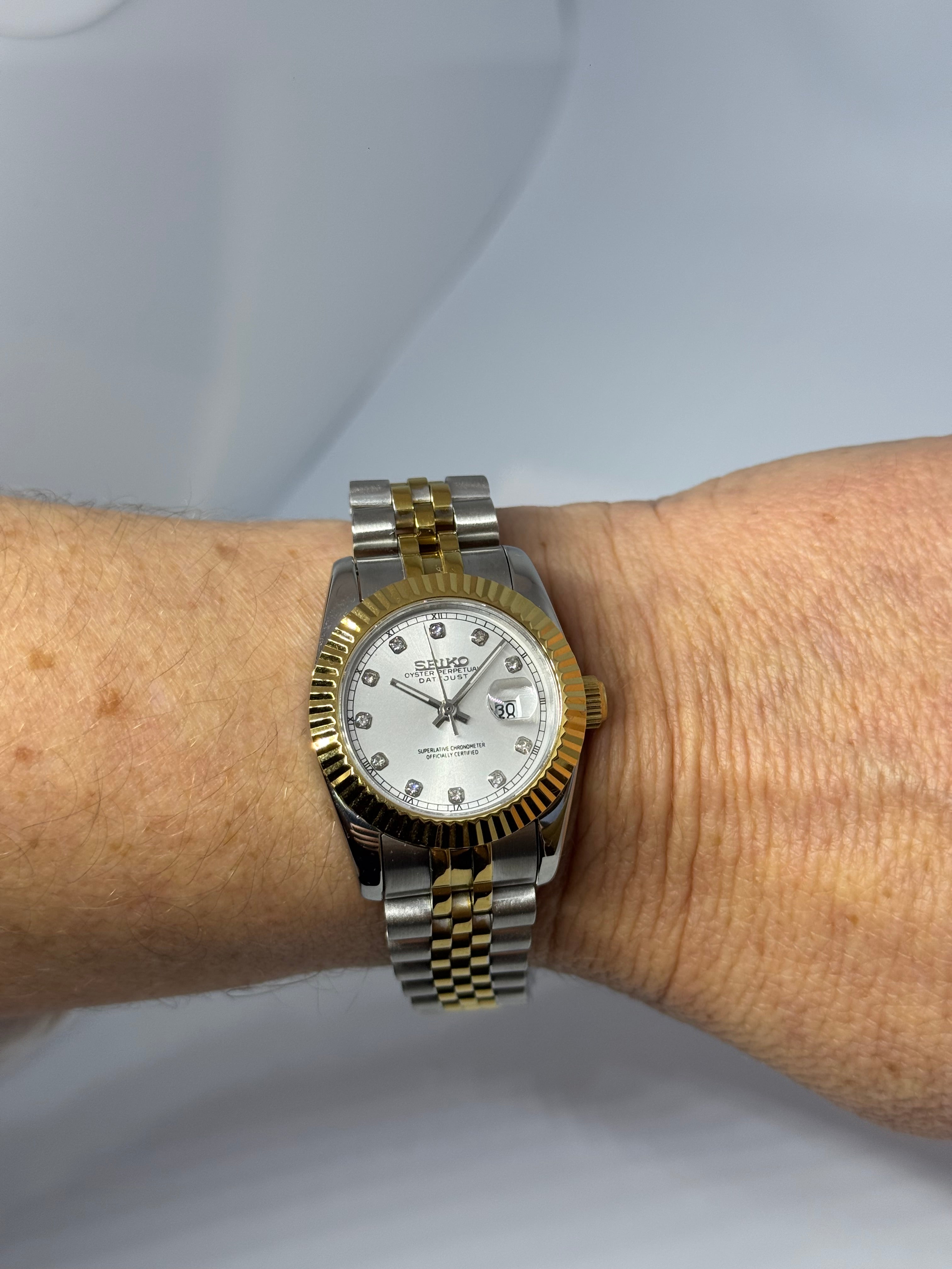 SharpJust Dorée Argentée Blanche