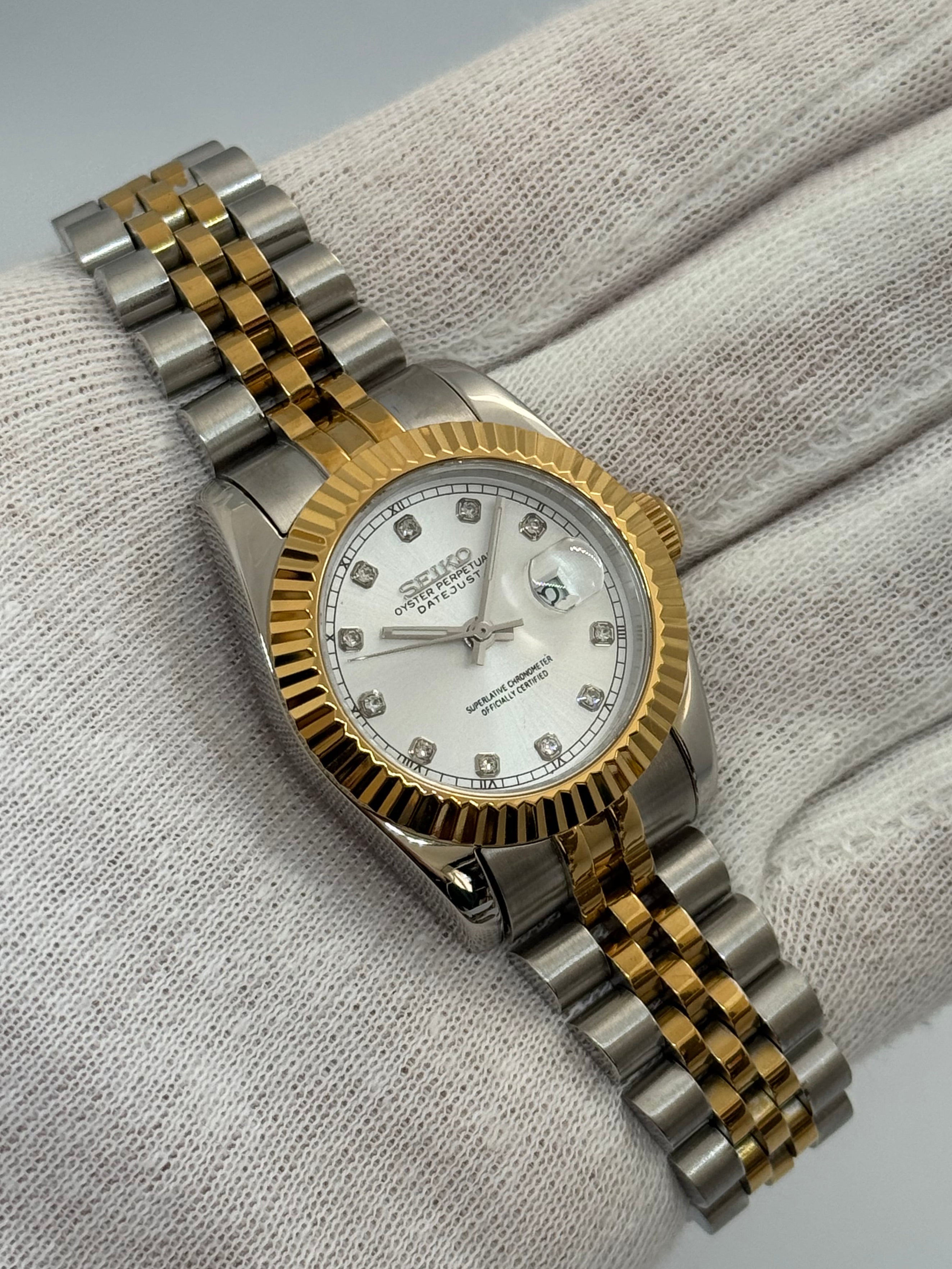 SharpJust Dorée Argentée Blanche