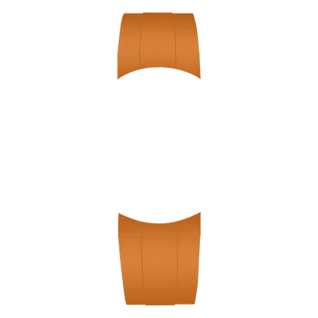 Caoutchouc Orange